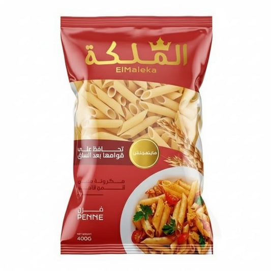 El Maleka Penne Pasta - 400 gm